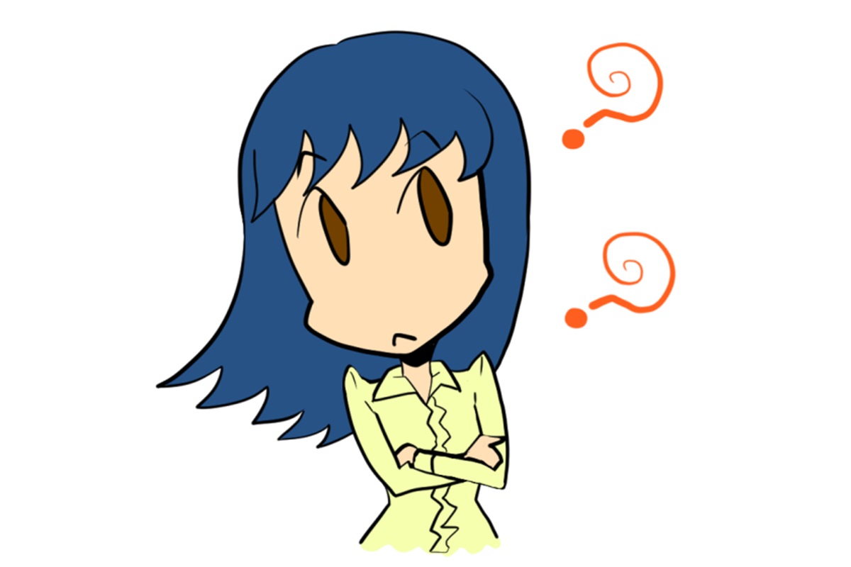 考える女性